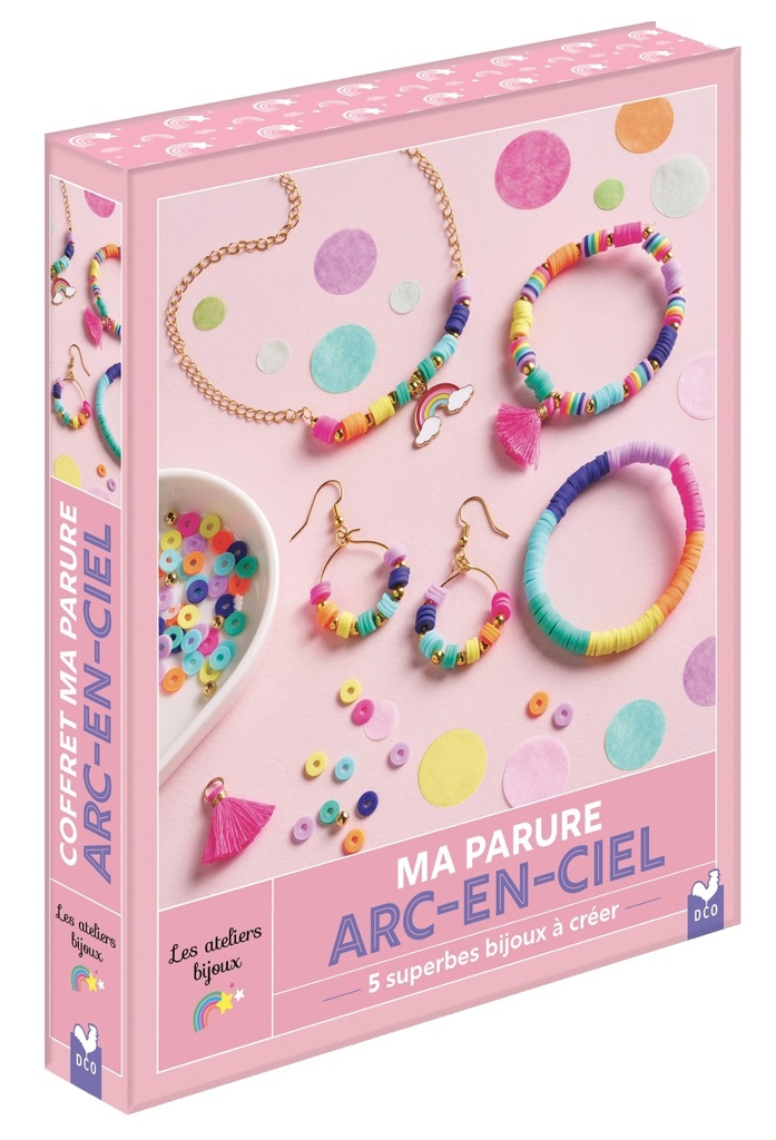 [9782017897231] Ma parure arc-en-ciel - coffret avec accessoires