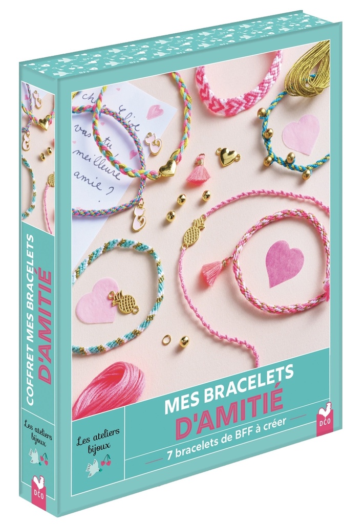 Mes bracelets d'amitié - coffret avec accessoires