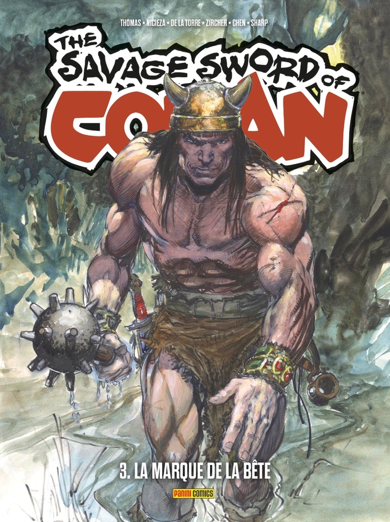 [9791039141796] Savage Sword of Conan T03 : La marque de la bête