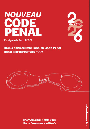 [9782874353734] Code pénal belge 2026