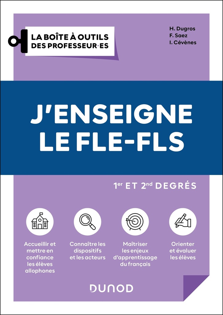 [9782100892549] J'enseigne le FLE-FLS - 1er et 2nd degrés - 2e éd.