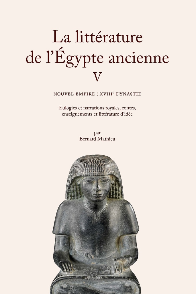 [9782251459219] La littérature de l'Égypte ancienne. Volume V