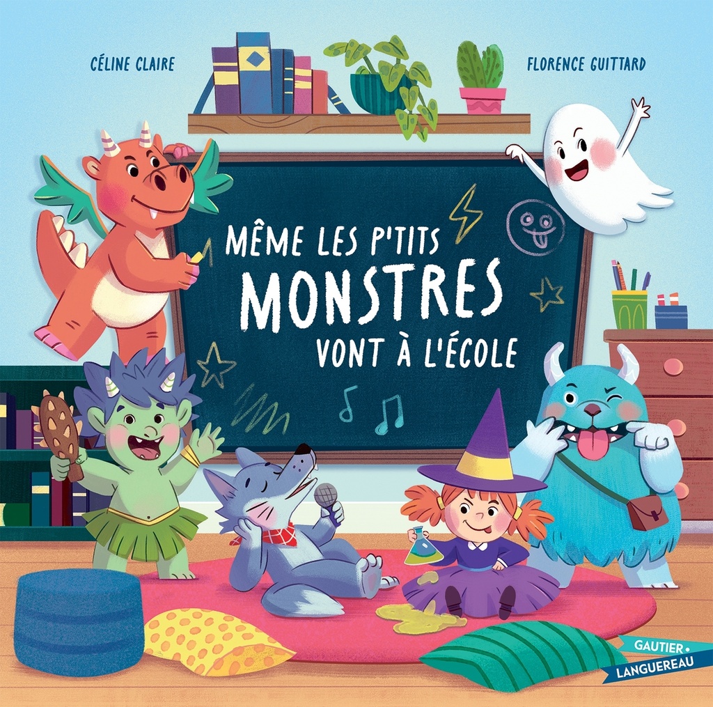 Même les p'tits monstres vont à l'école