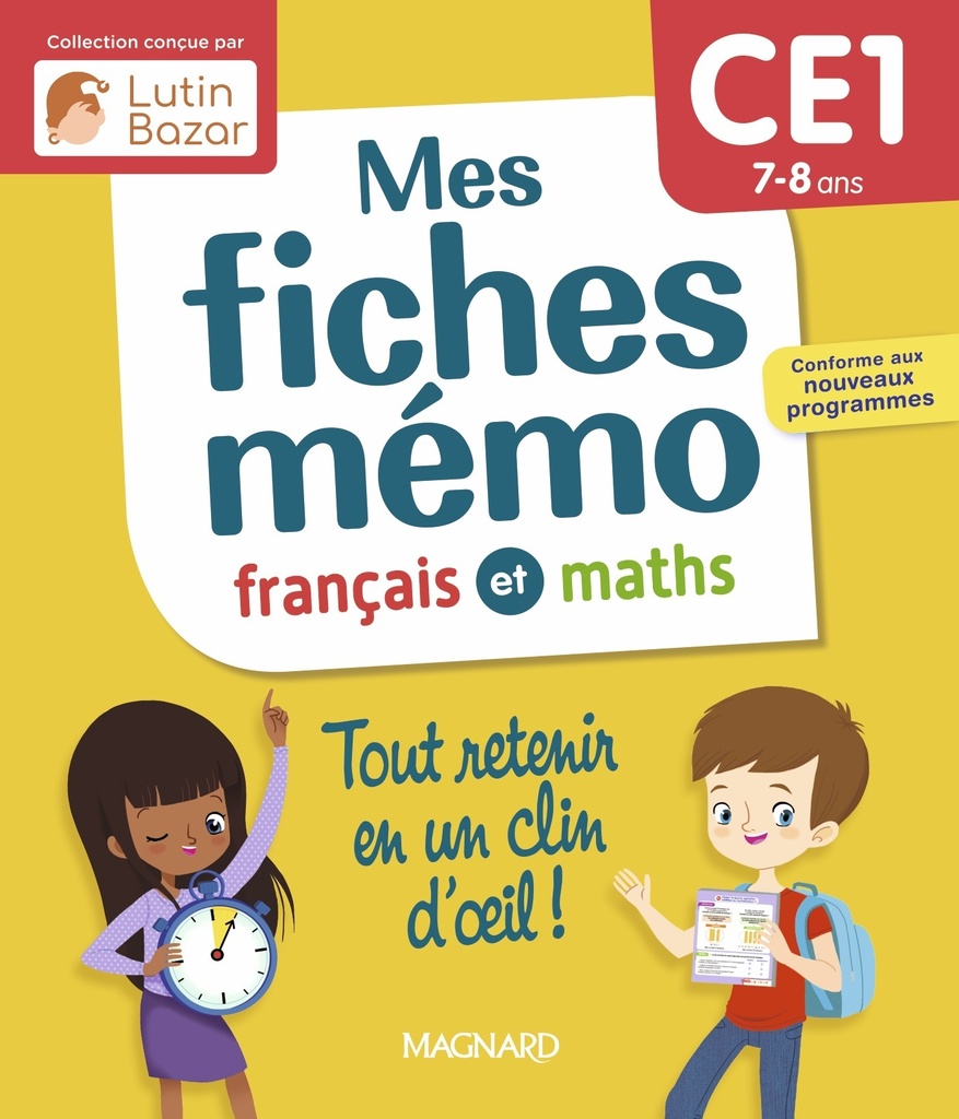 [9782210784635] Mes fiches mémo Français et Maths CE1