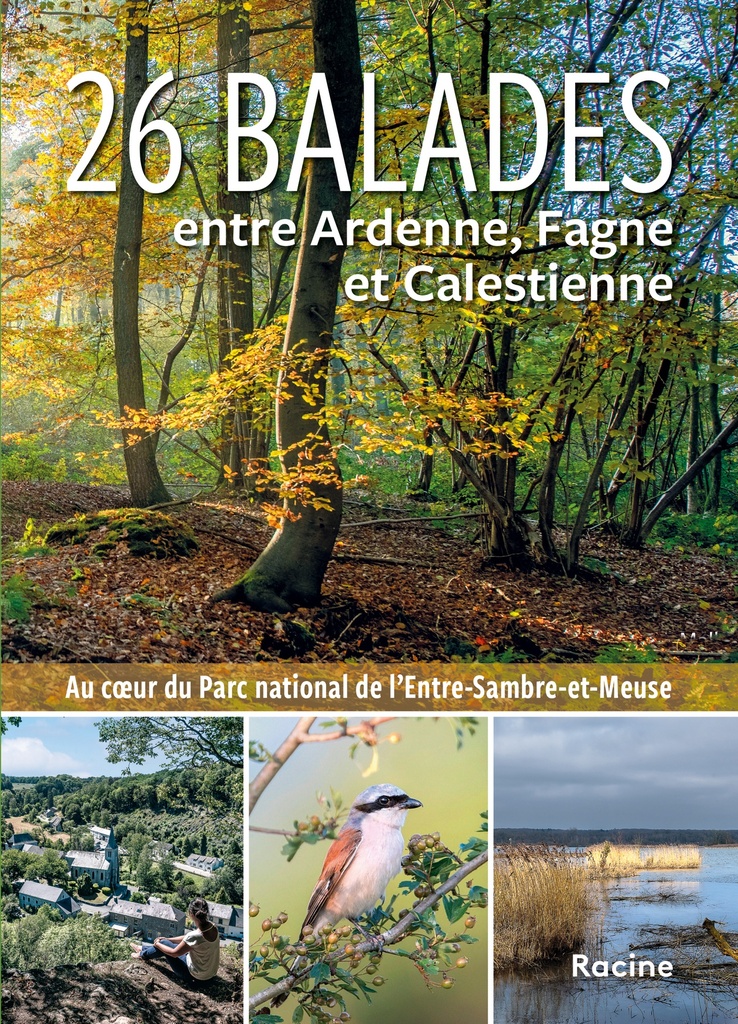[9782390253488] 26 balades entre Ardenne, Fagne et Calestienne