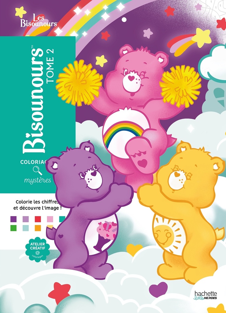 Coloriages Mystères - Bisounours Tome 2
