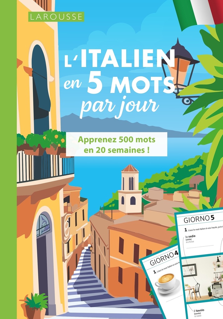 [9782036097742] L'italien en 5 mots par jour