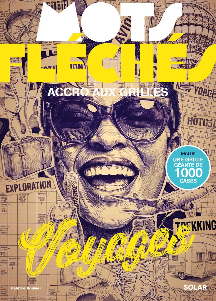 [9782263195600] Mots fléchés voyages - Accro aux grilles