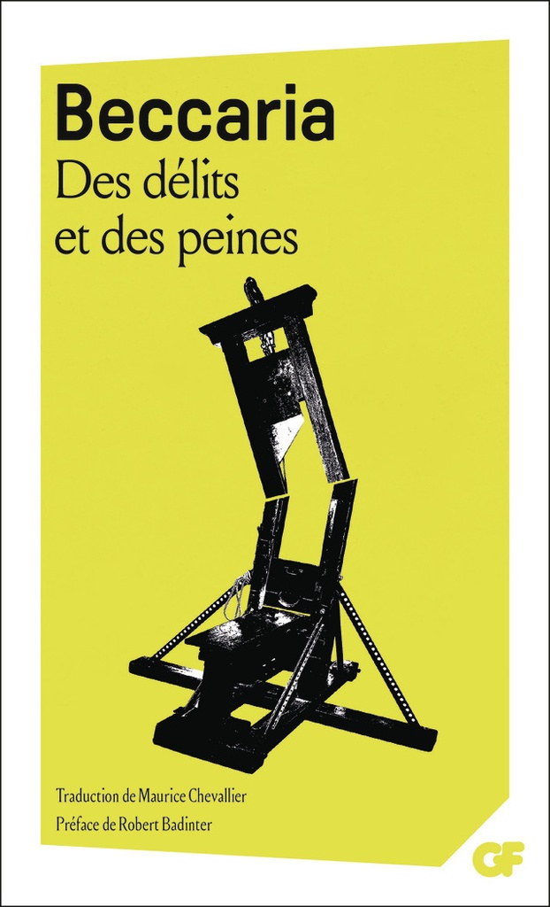 [9782080166319] Des délits et des peines