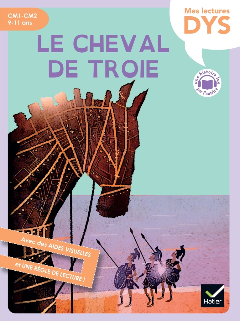 [9782401120730] Le cheval de Troie - Lecture adaptée - CM1-CM2