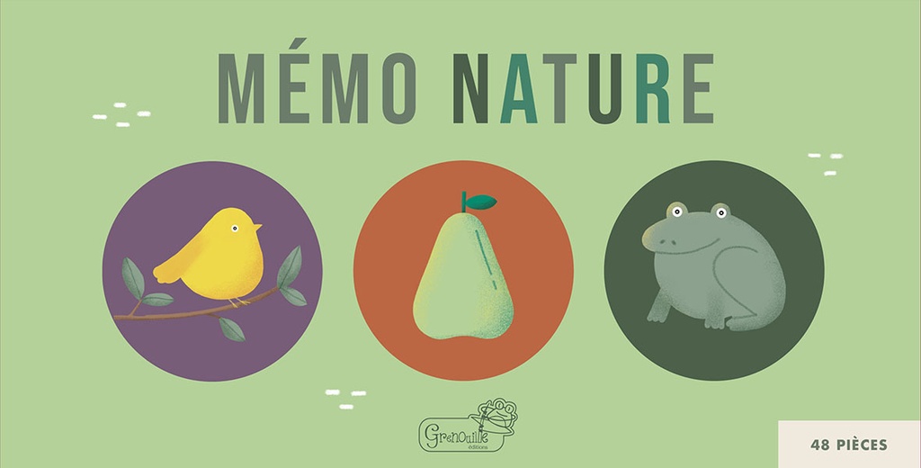 [9782384863389] MEMO NATURE 48 PIECES