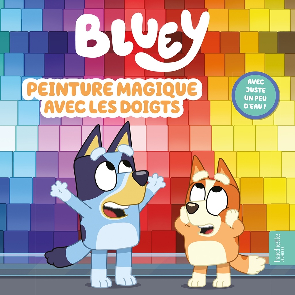 Bluey -  Peinture magique avec les doigts
