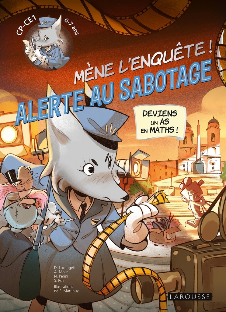 [9782036081826] Mène l'enquête ! Alerte au sabotage - CP/CE1