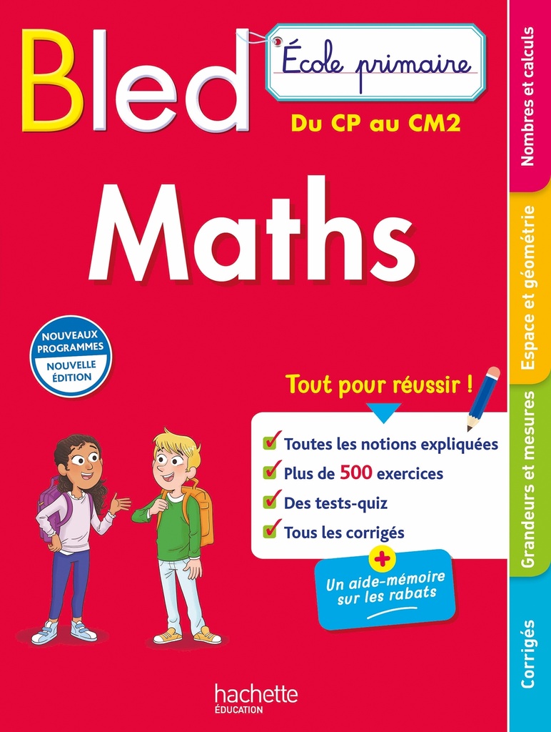 [9782017364061] Bled Ecole primaire Maths du CP au CM2