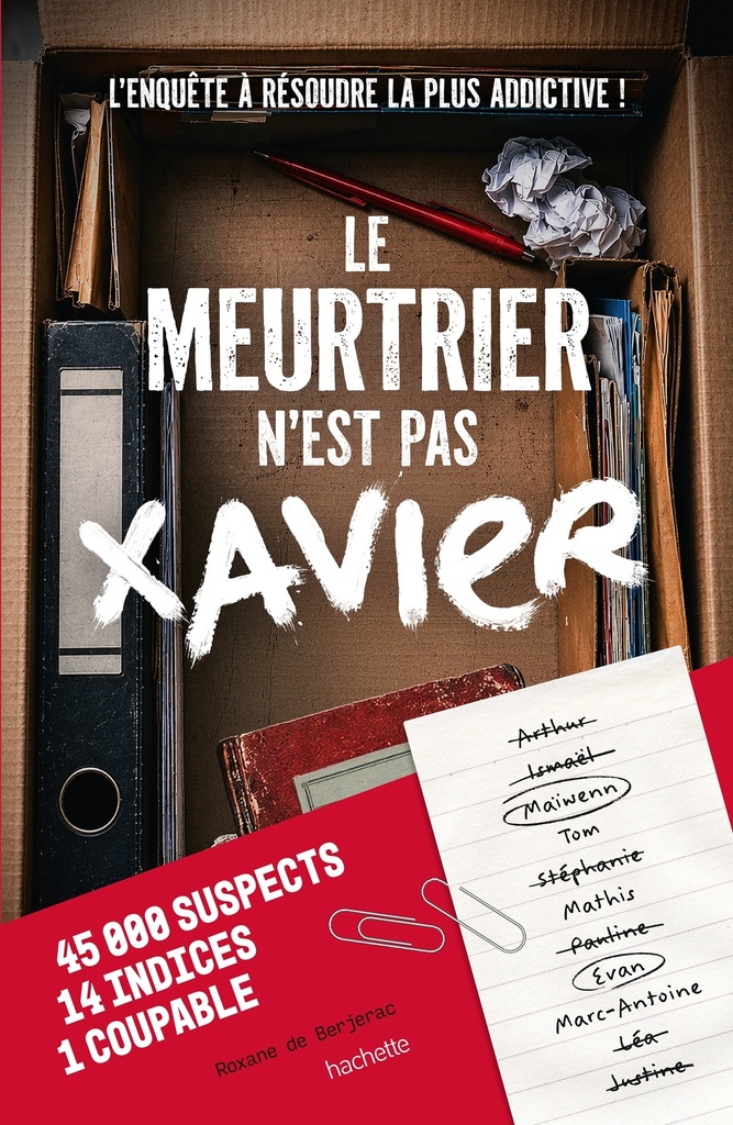 [9782017295464] Le meurtrier n'est pas Xavier