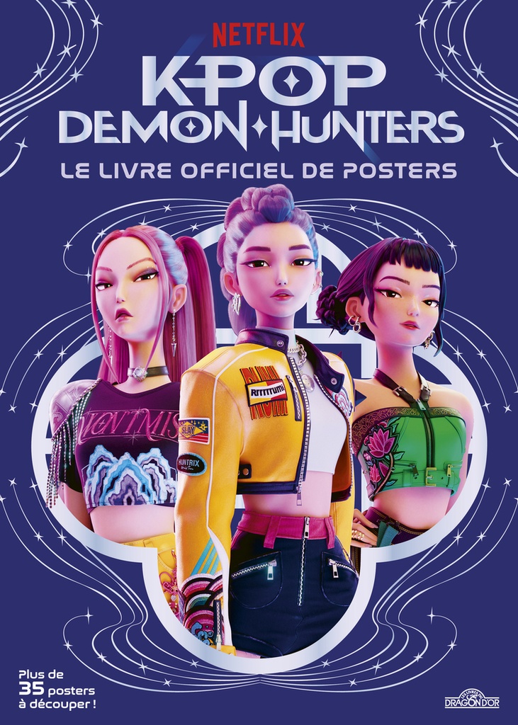 [9782821220140] KPop Demon Hunters - Le livre officiel de posters