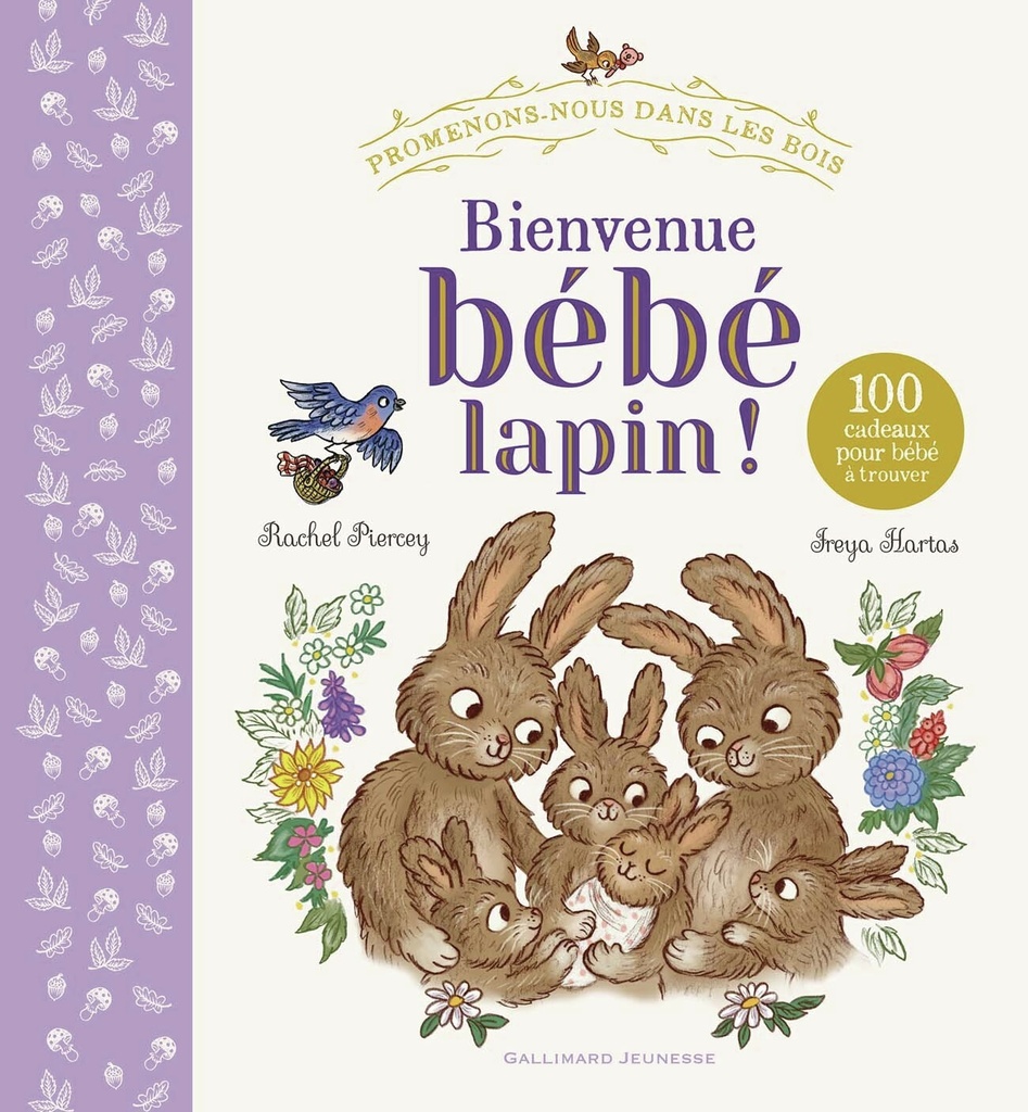 [9782075226424] Promenons-nous dans les bois - Bienvenue bébé lapin !