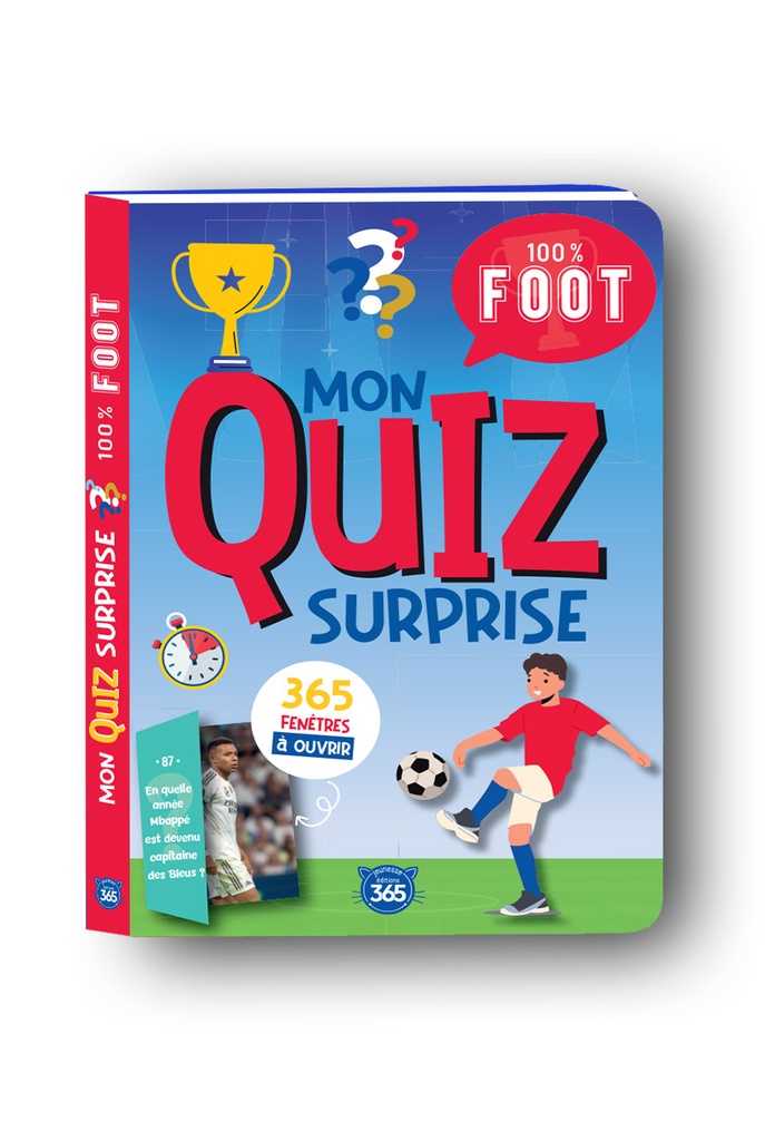 [9782383829591] Mon quiz surprise - 100 % foot