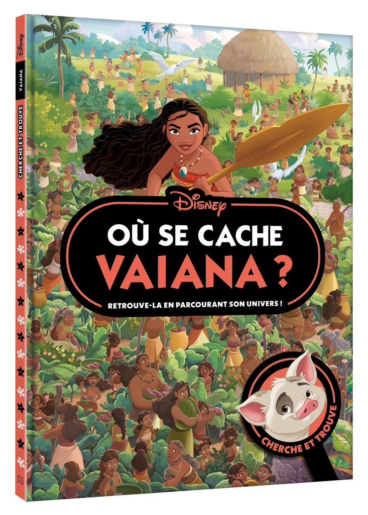 [9782017327493] VAIANA - Où se cache Vaiana ? - Cherche et Trouve - Disney Princesses