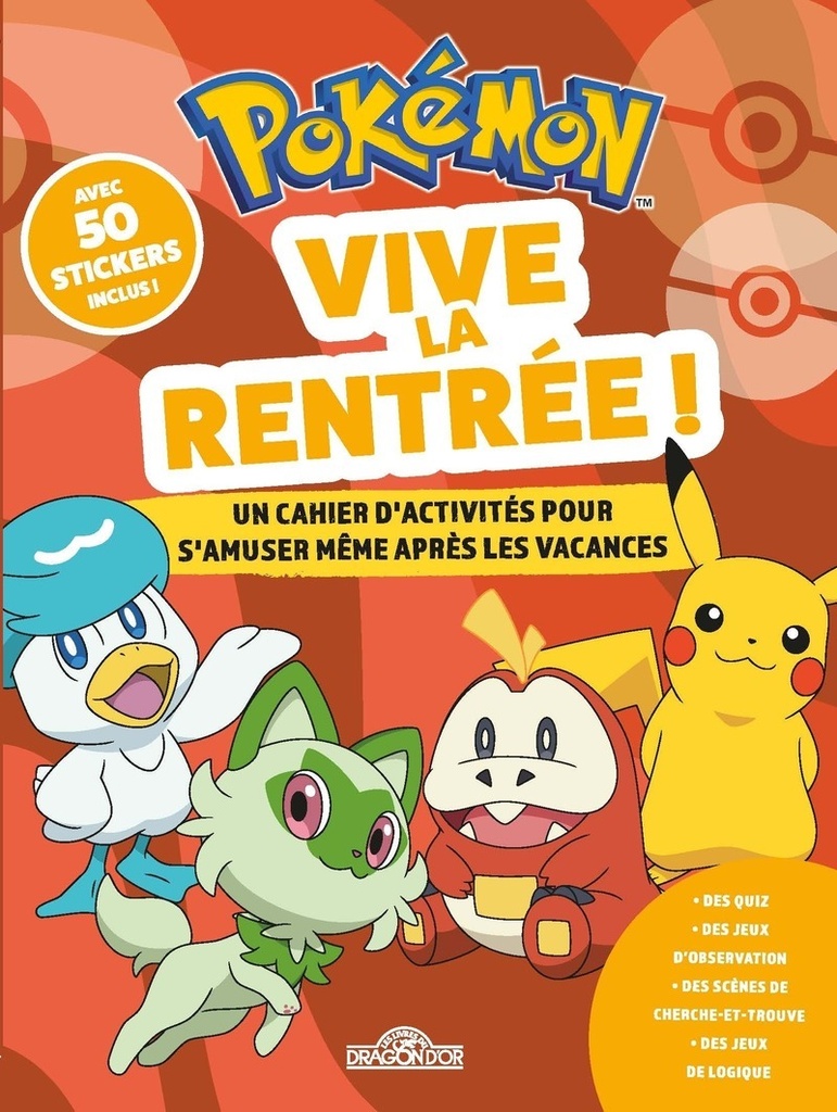 [9782821220058] Pokémon - Vive la rentrée !