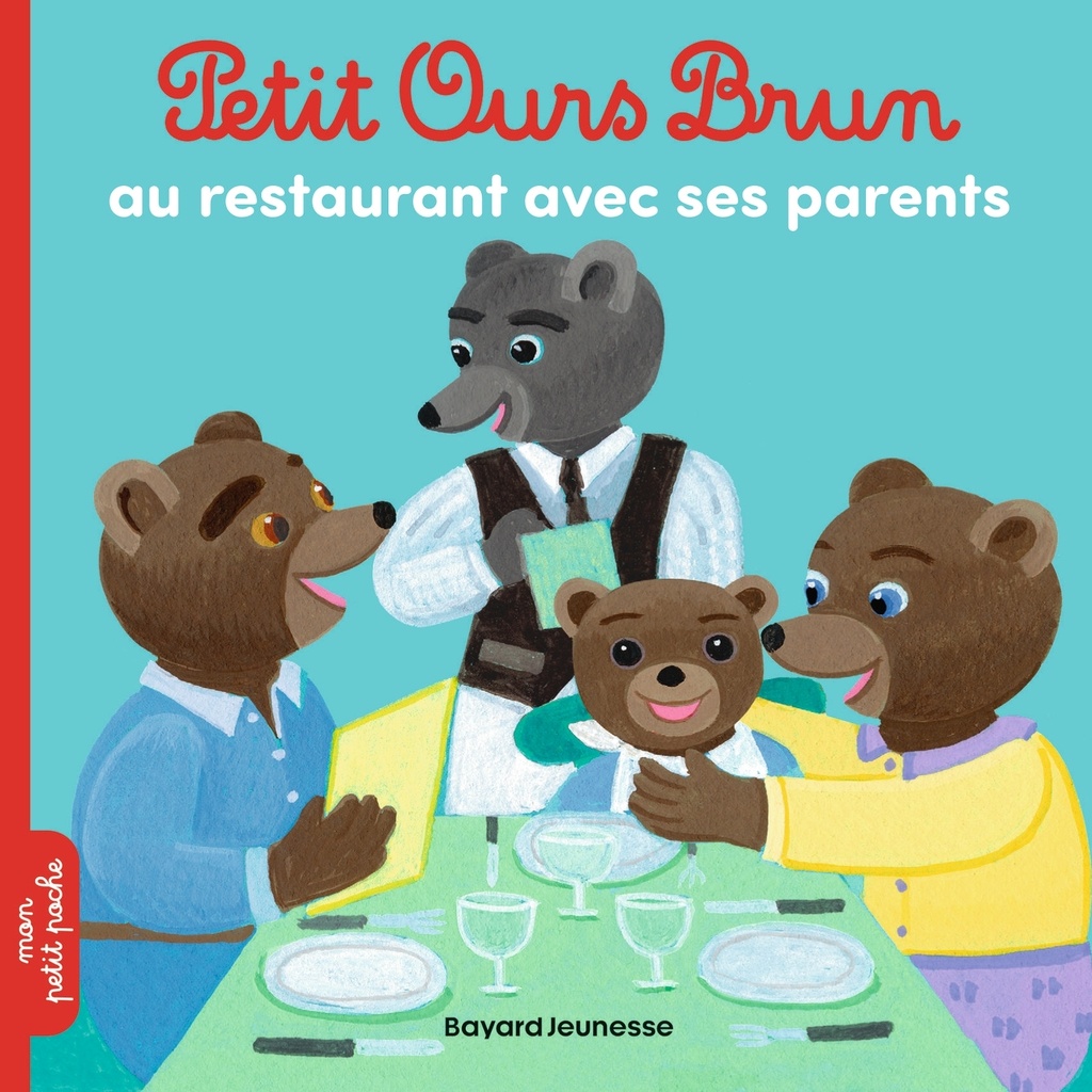 [9791036391583] Petit Ours Brun au restaurant avec ses parents - Dès 2 ans