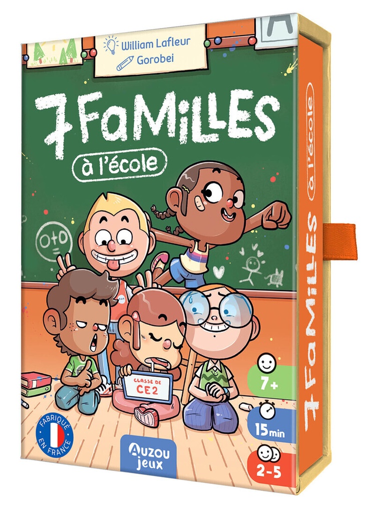 [9791039574693] Jeu de 7 familles - À l'école