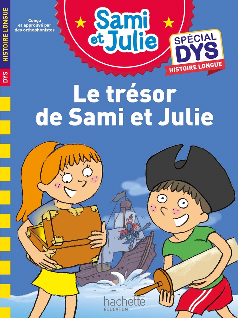[9782017330813] Sami et Julie - Spécial DYS Histoire longue - Le trésor de Sami et Julie
