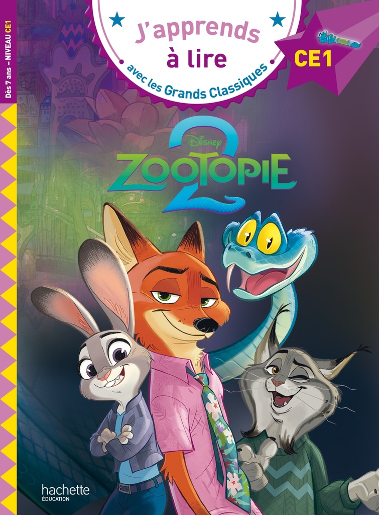 [9782017369981] Disney - CE1  Zootopie 2