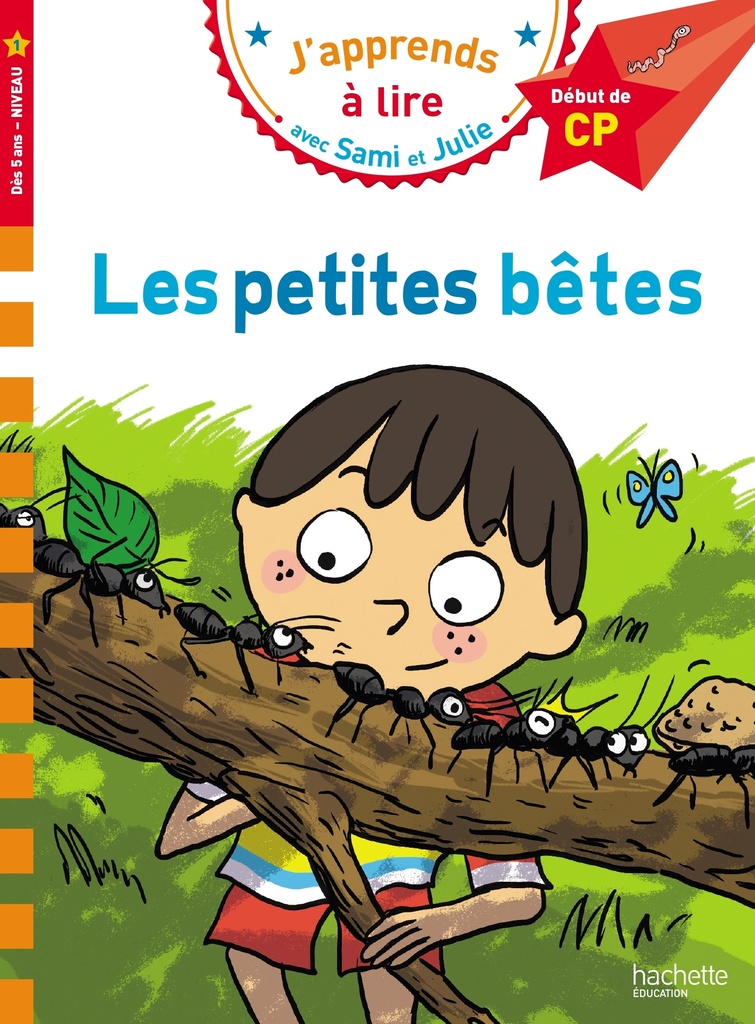 [9782017330776] Sami et Julie CP niveau 1 - Les petites bêtes