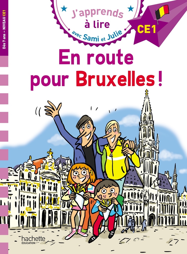 [9782017330851] Sami et Julie CE1 - En route pour Bruxelles !