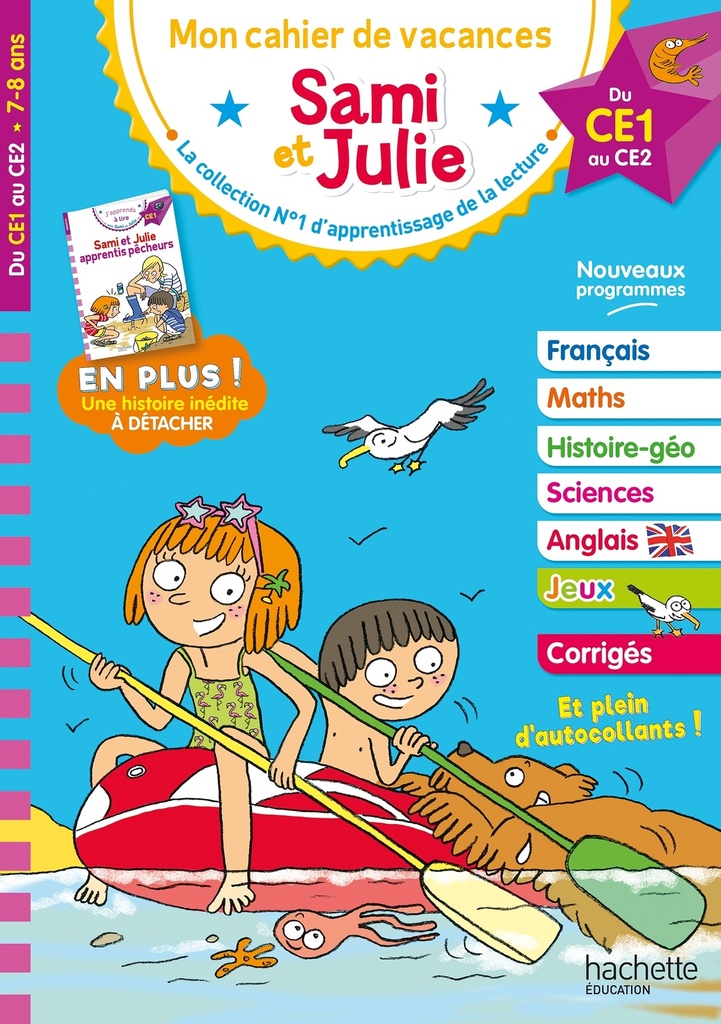 [9782017326342] Sami et Julie - Du CE1 au CE2 - Cahier de vacances 2026